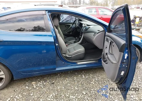 2014 Hyundai Elantra Sport from USA, damaged, VIN KMHDH4AH8EU158569